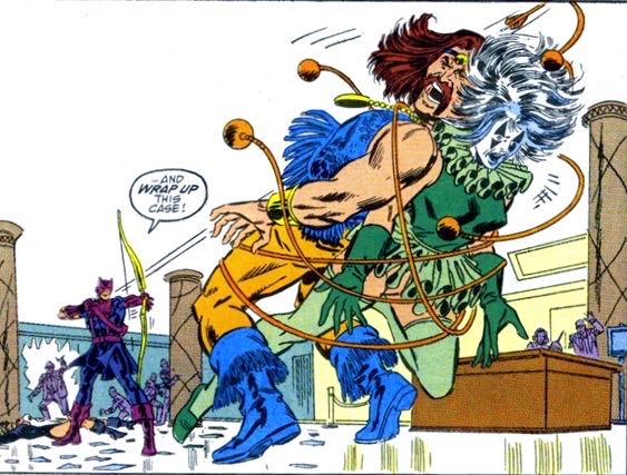 Avengers Spotlight - Marvel (28 - Jan 1990) comic book collectible [Barcode 071486026518] - Main Image 2