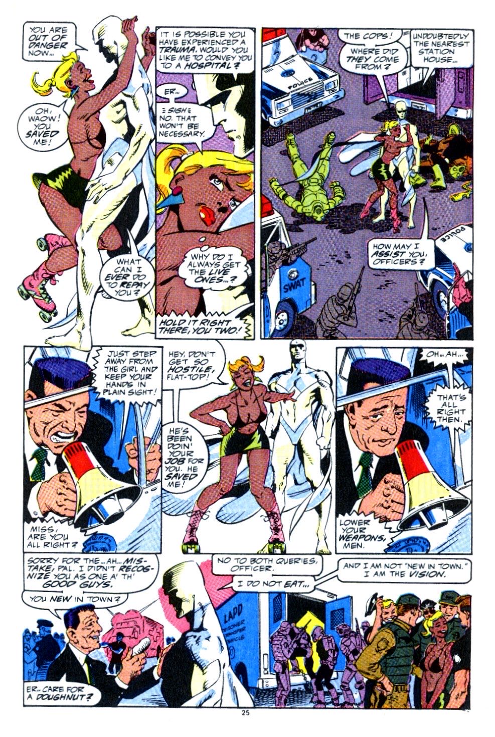 Avengers Spotlight - Marvel Comics (23 - Oct 1989) comic book collectible [Barcode 071486026518] - Main Image 3