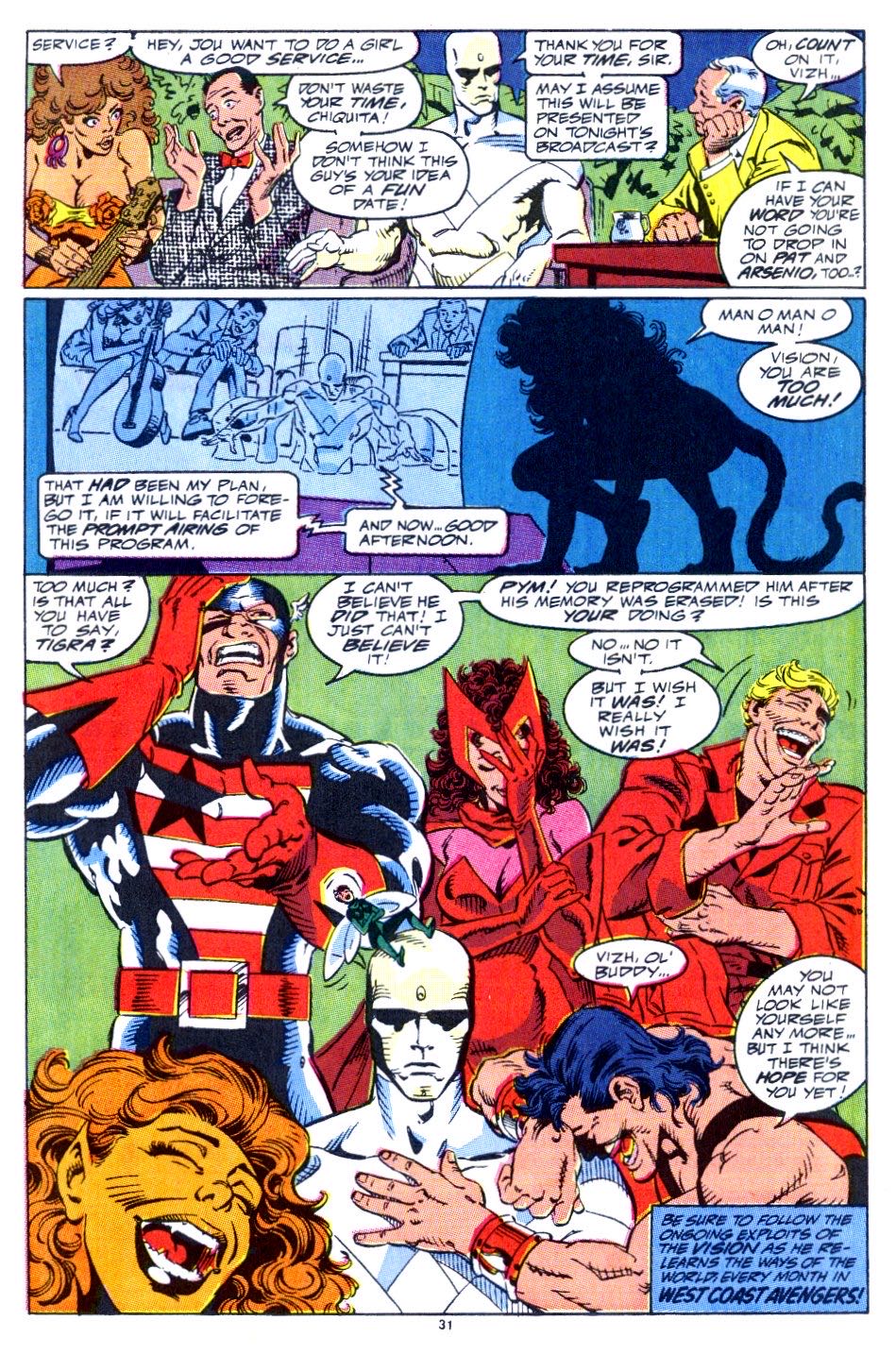 Avengers Spotlight - Marvel Comics (23 - Oct 1989) comic book collectible [Barcode 071486026518] - Main Image 4