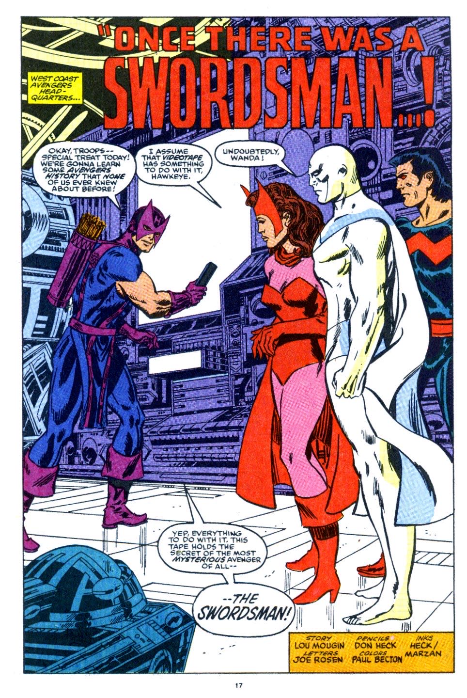 Avengers Spotlight 22 - Marvel Comics (22 - 09/1989) comic book collectible - Main Image 3