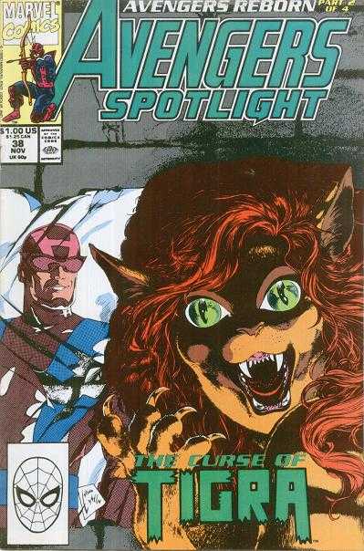 Avengers Spotlight (Vol. 1) - Marvel Comics (38 - 11/1990) comic book collectible - Main Image 2