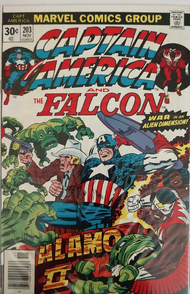Captain America (1968) - Marvel (203 - Nov 1976) comic book collectible [Barcode 9780785117261] - Main Image 2
