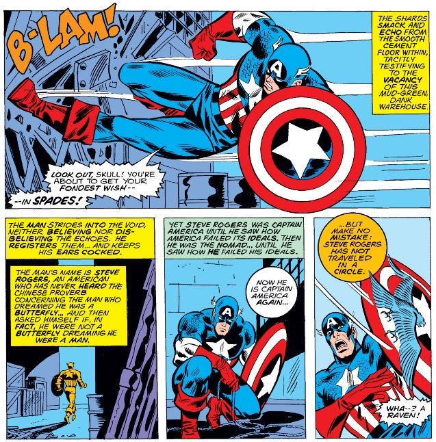 Captain America - Marvel (184 - Apr 1975) comic book collectible [Barcode 9780785117261] - Main Image 3