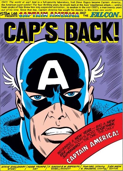 Captain America - Marvel (184 - Apr 1975) comic book collectible [Barcode 9780785117261] - Main Image 4