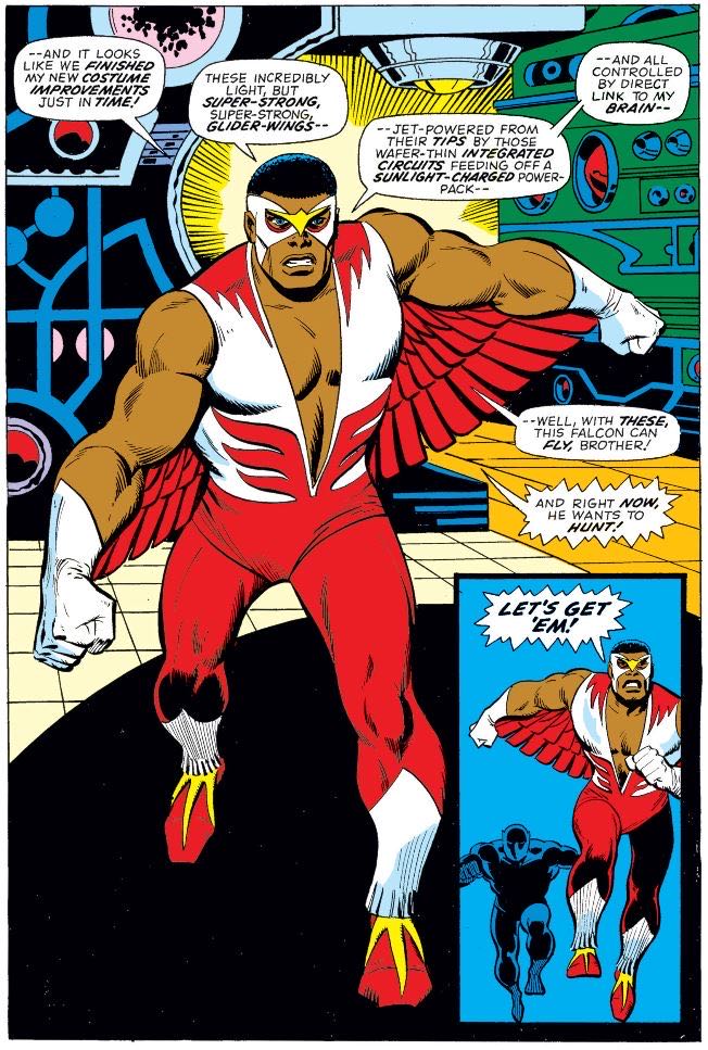 Captain America (Vol. 1) And The Falcon - Marvel Comics (170 - Feb 1974) comic book collectible [Barcode 9780785117261] - Main Image 3