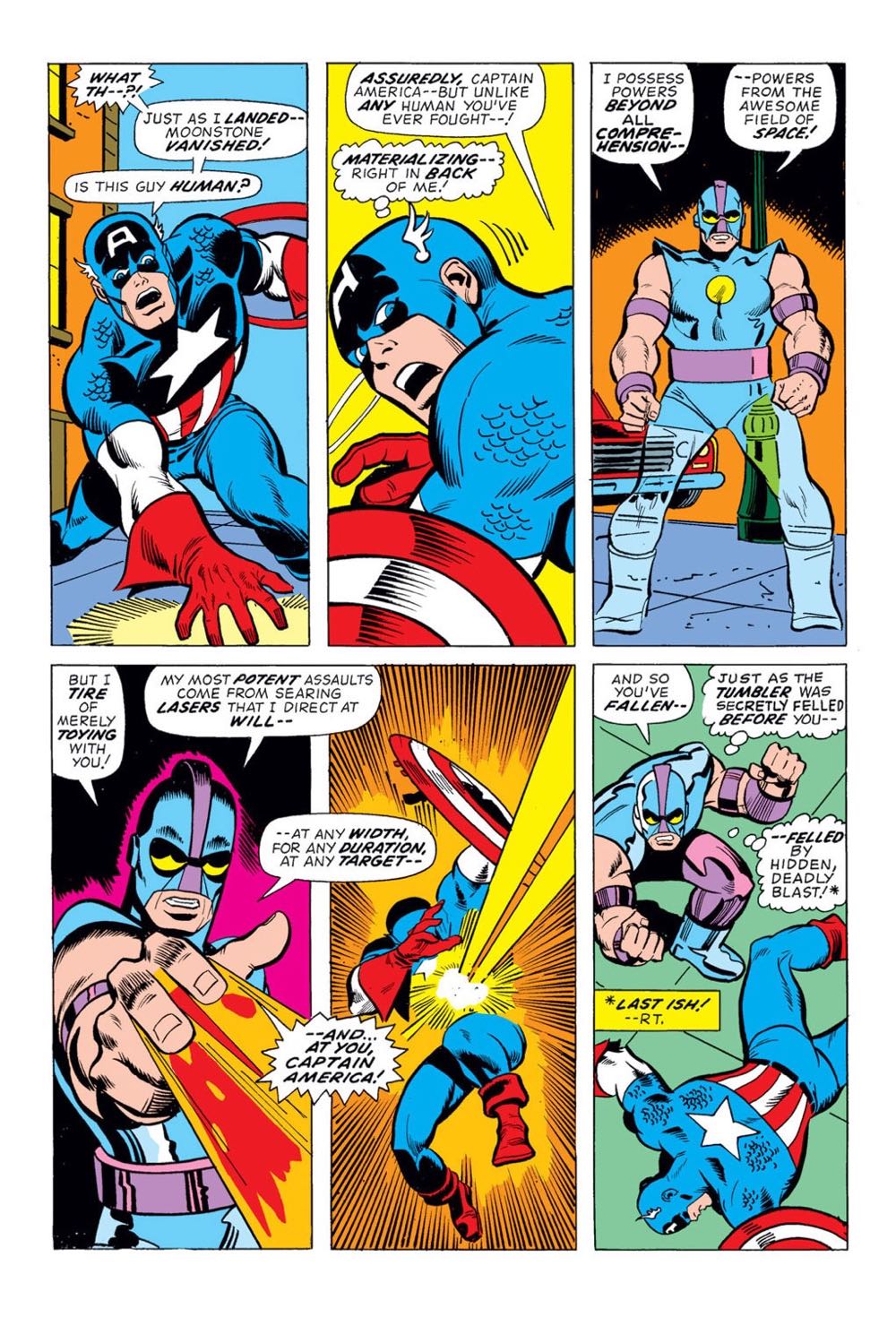 Captain America (Vol. 1) And The Falcon - Marvel Comics (170 - Feb 1974) comic book collectible [Barcode 9780785117261] - Main Image 4