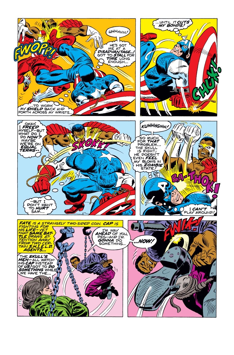 Captain America - Marvel (186 - 06/1975) comic book collectible - Main Image 4