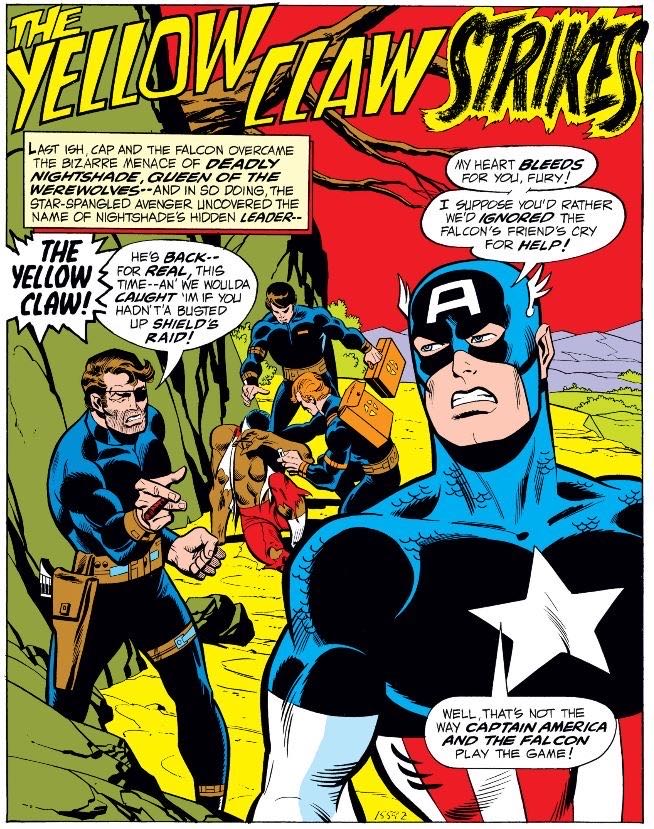 Captain America (Vol. 1) - Marvel Comics Group (165 - Sep 1973) comic book collectible [Barcode 75960605511101311] - Main Image 4