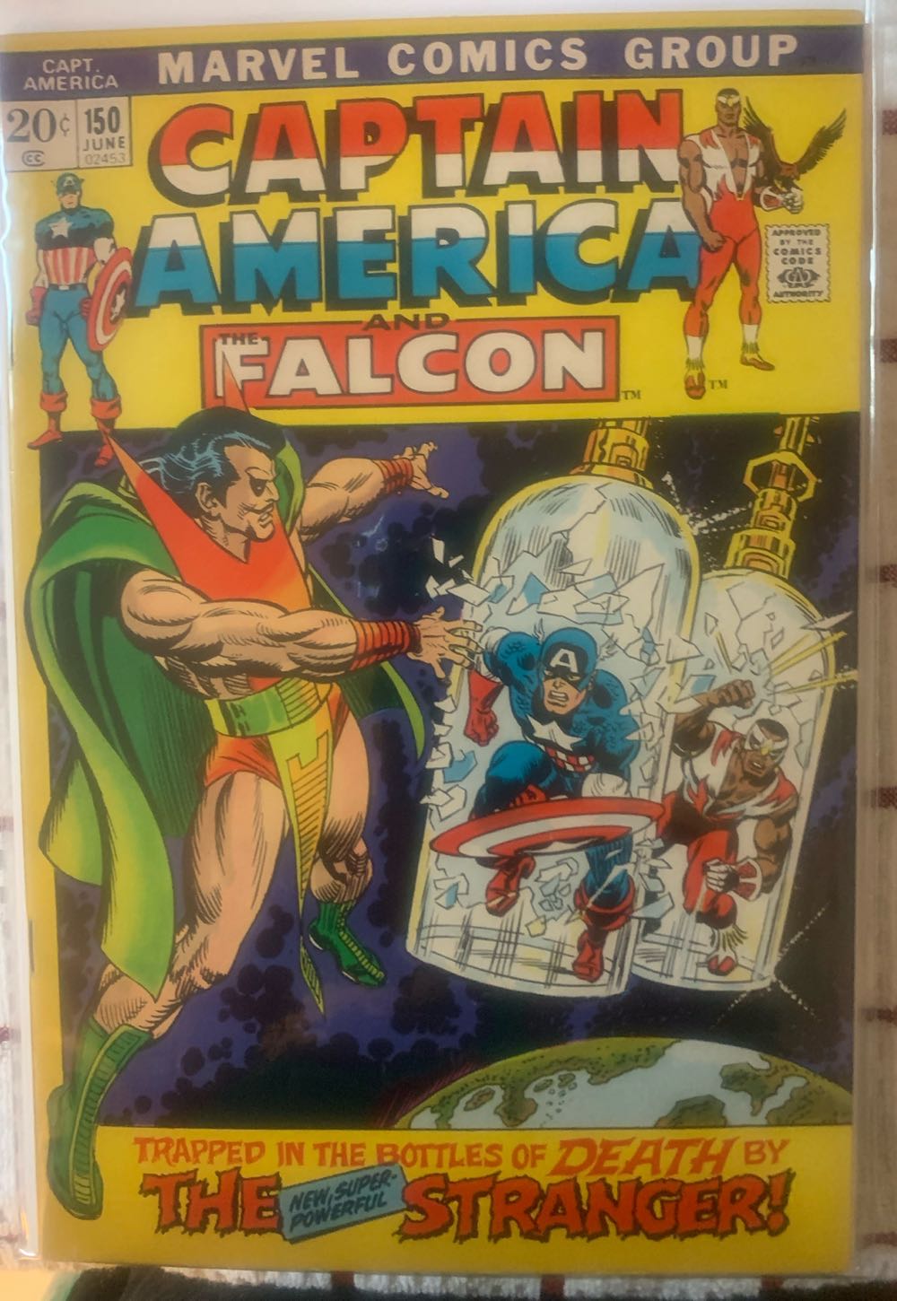 Captain America (1968) #150 - Marvel Comics (150 - 06/1972) comic book collectible [Barcode 75960605511101311] - Main Image 2