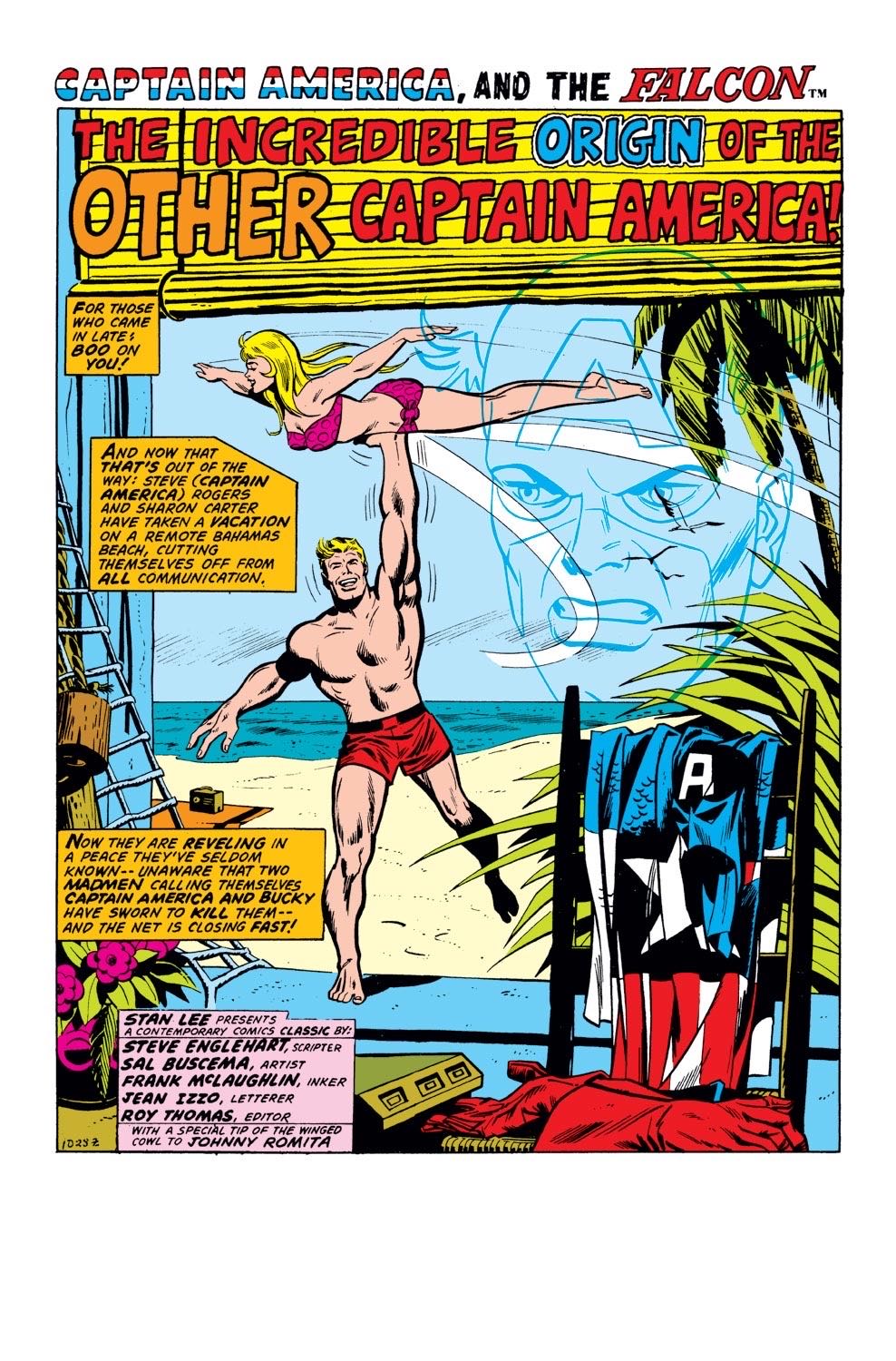 Captain America 155 - Marvel Comics (155 - 11/1972) comic book collectible [Barcode 75960605511101311] - Main Image 2