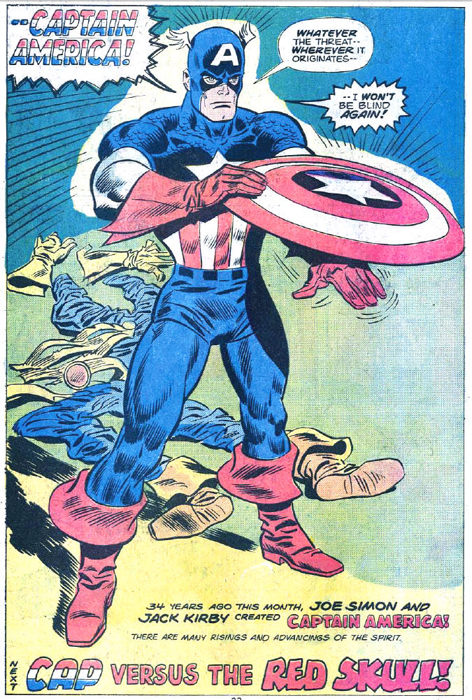 Captain America - Marvel Comics (183 - 03/1975) comic book collectible - Main Image 2