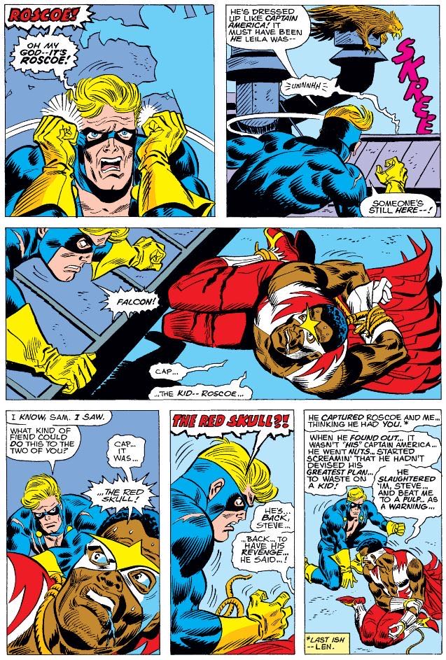 Captain America - Marvel Comics (183 - 03/1975) comic book collectible - Main Image 4