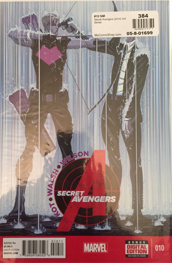 Secret Avengers  (10) comic book collectible [Barcode 759606080526] - Main Image 1