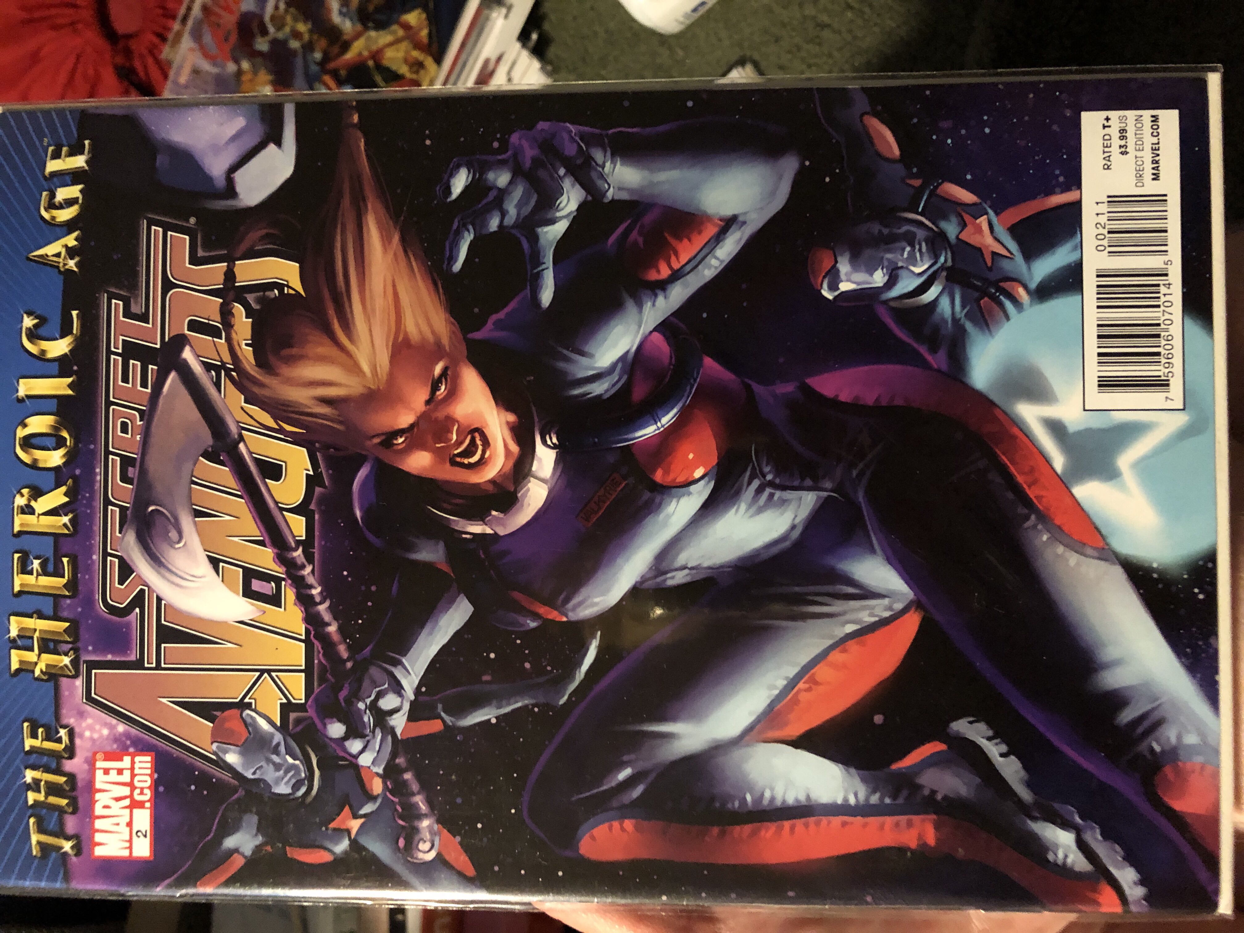 Secret Avengers (2010) - Marvel Comics (2 - Aug 2010) comic book collectible [Barcode 75960607014500211] - Main Image 2