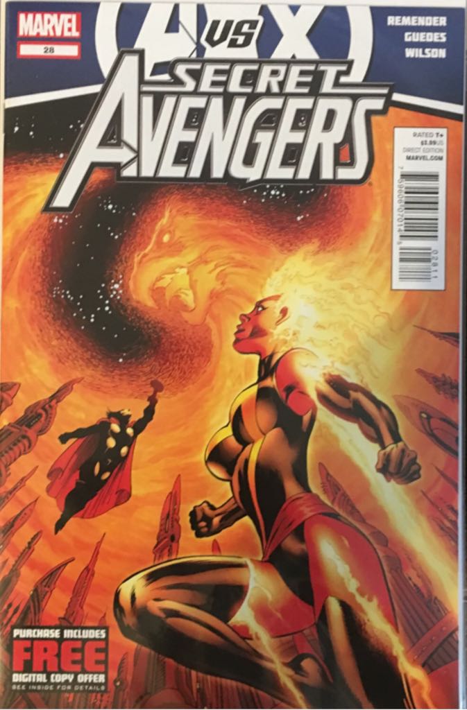 Secret Avengers - Marvel (28 - Aug 2012) comic book collectible [Barcode 75960607014502811] - Main Image 1