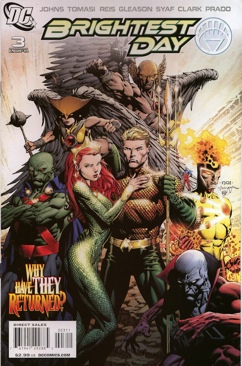 Brightest Day  (3) comic book collectible [Barcode 6194129288] - Main Image 1