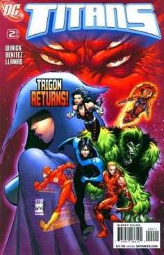 Titans - DC Comics (2 - Jul 2008) comic book collectible [Barcode 761941266145] - Main Image 1