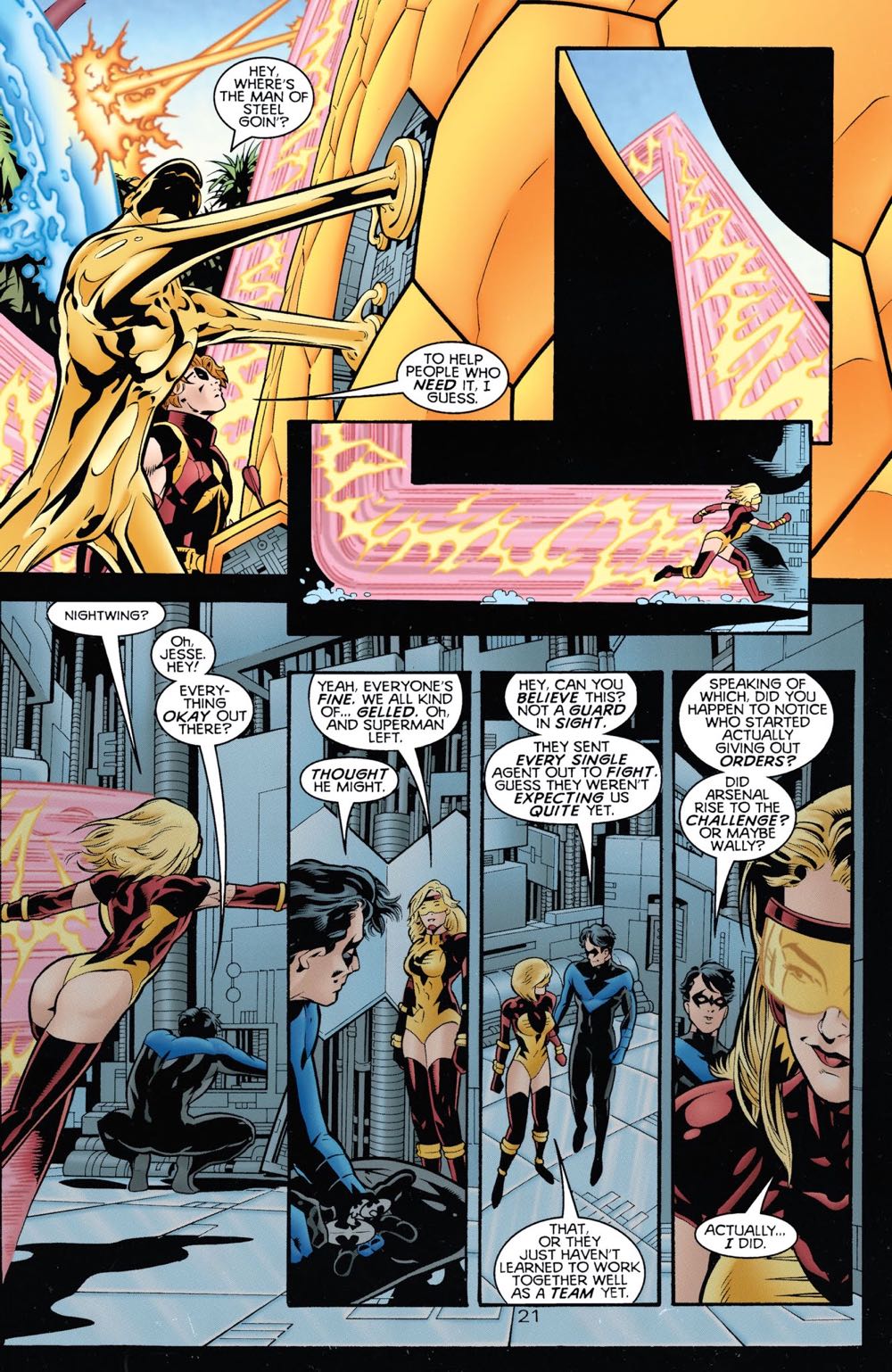 Titans - DC Comics (2 - Apr 1999) comic book collectible [Barcode 3768871816089] - Main Image 4