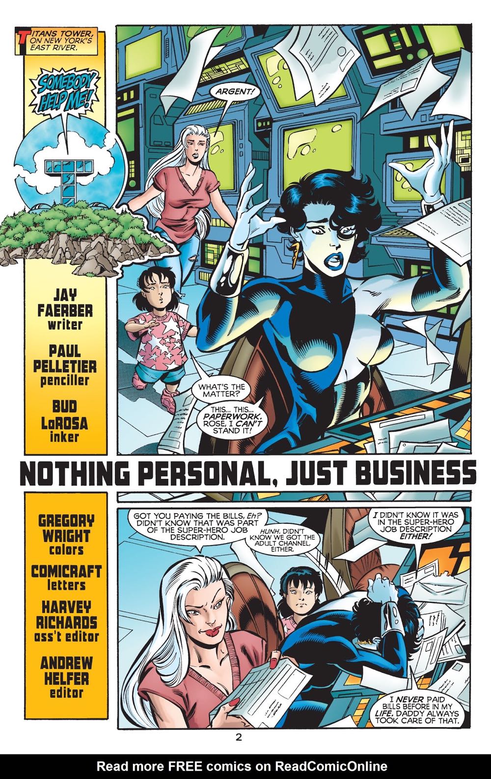 Titans - DC Comics (26 - Apr 2001) comic book collectible - Main Image 2