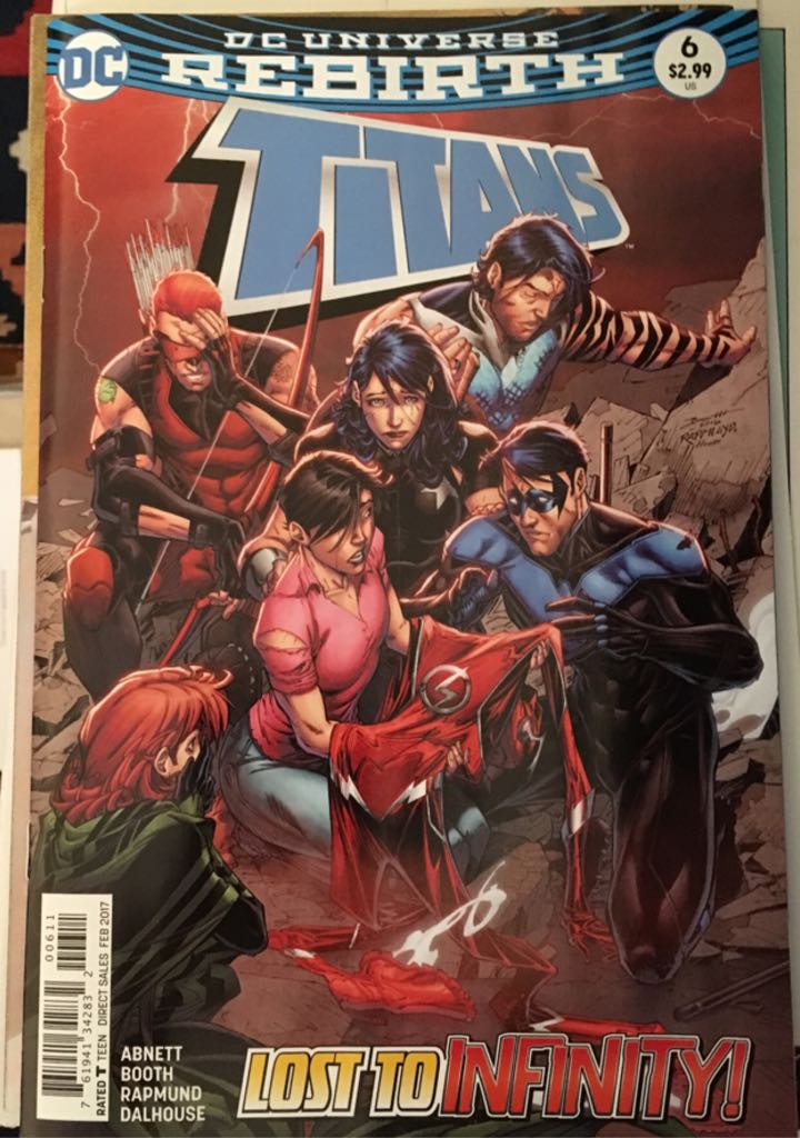 Titans - DC Comics (6 - Feb 2017) comic book collectible [Barcode 761941342832] - Main Image 1