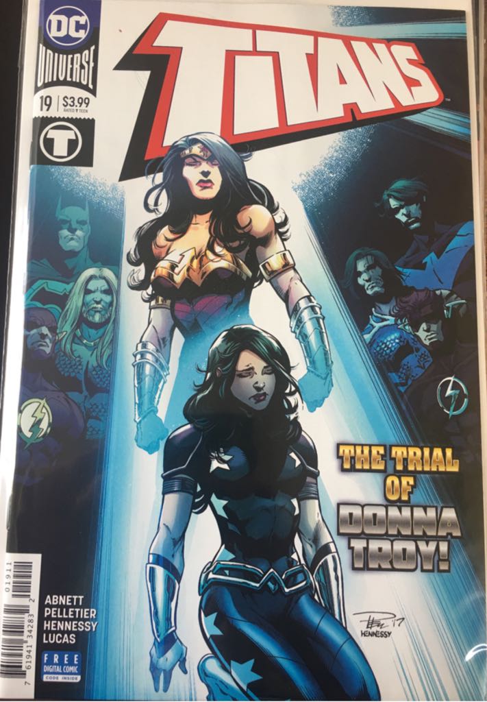 Titans - DC Comics (19 - Mar 2018) comic book collectible [Barcode 76194134283201911] - Main Image 1