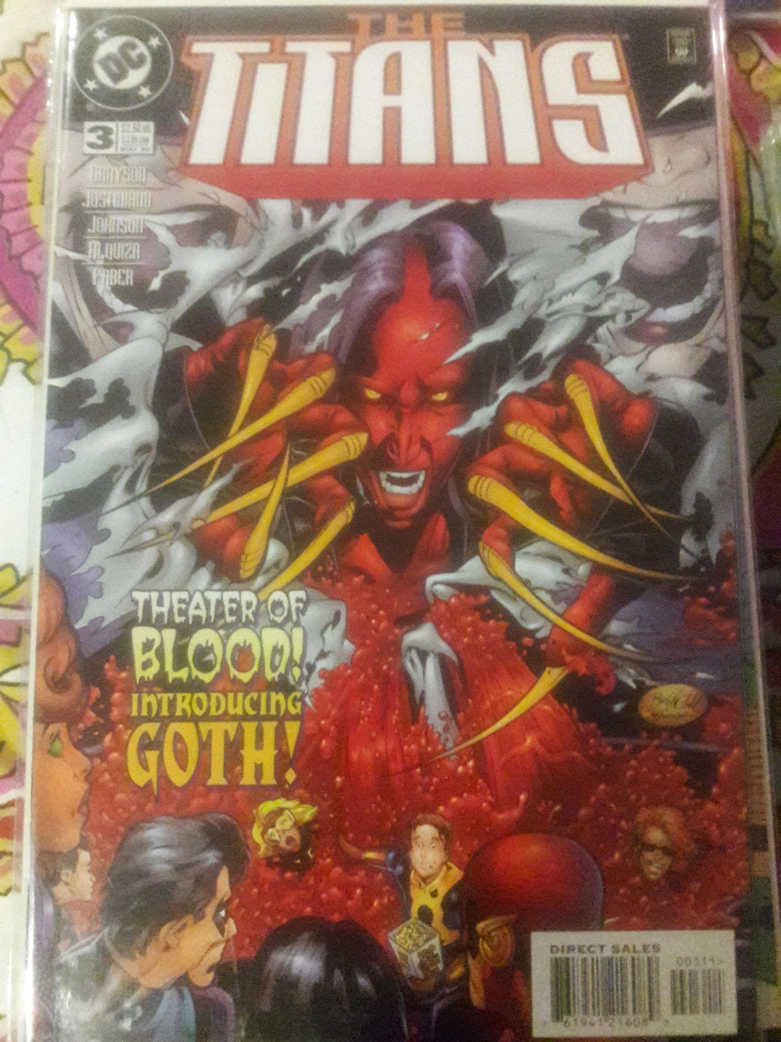 Titans  (3) comic book collectible [Barcode 76194126614502411] - Main Image 1