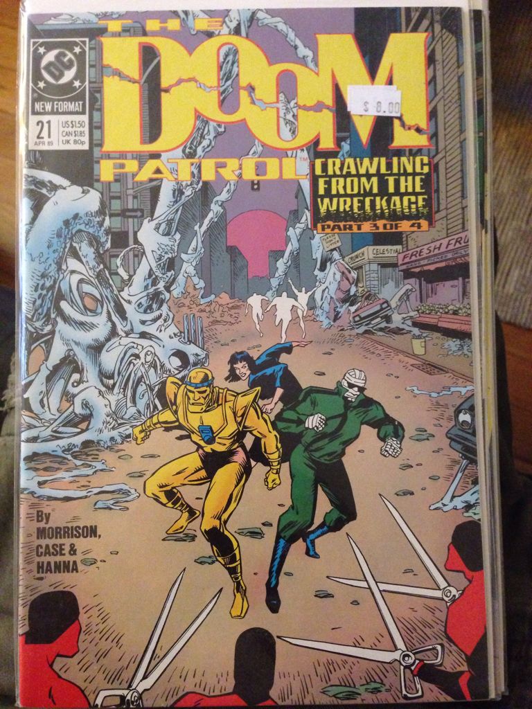 Doom Patrol Vol. 2 - DC Comics (21 - Apr 1989) comic book collectible - Main Image 1