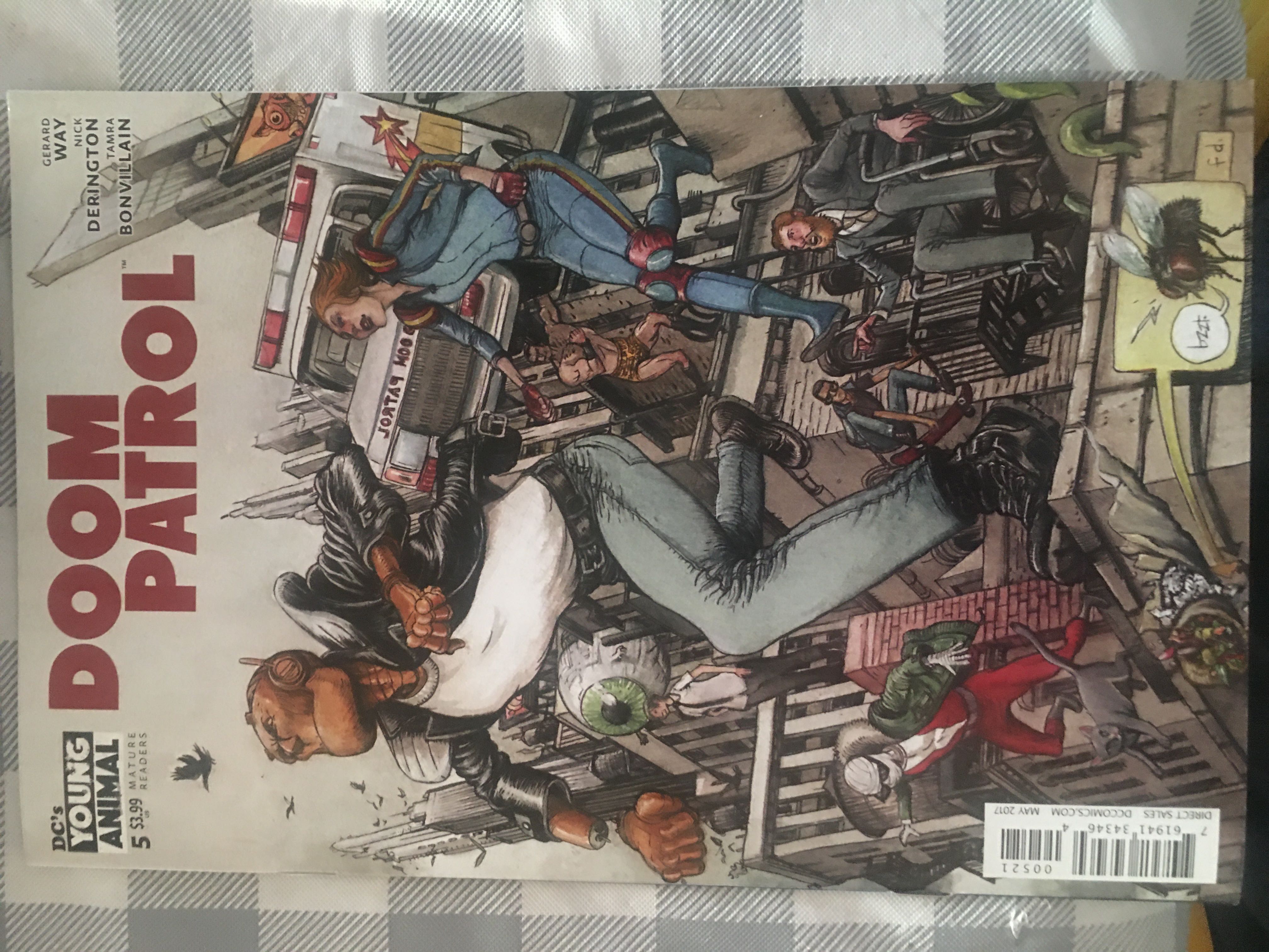 Doom Patrol 04 - DC (Detective Comics) (1) comic book collectible [Barcode 761941343464] - Main Image 2