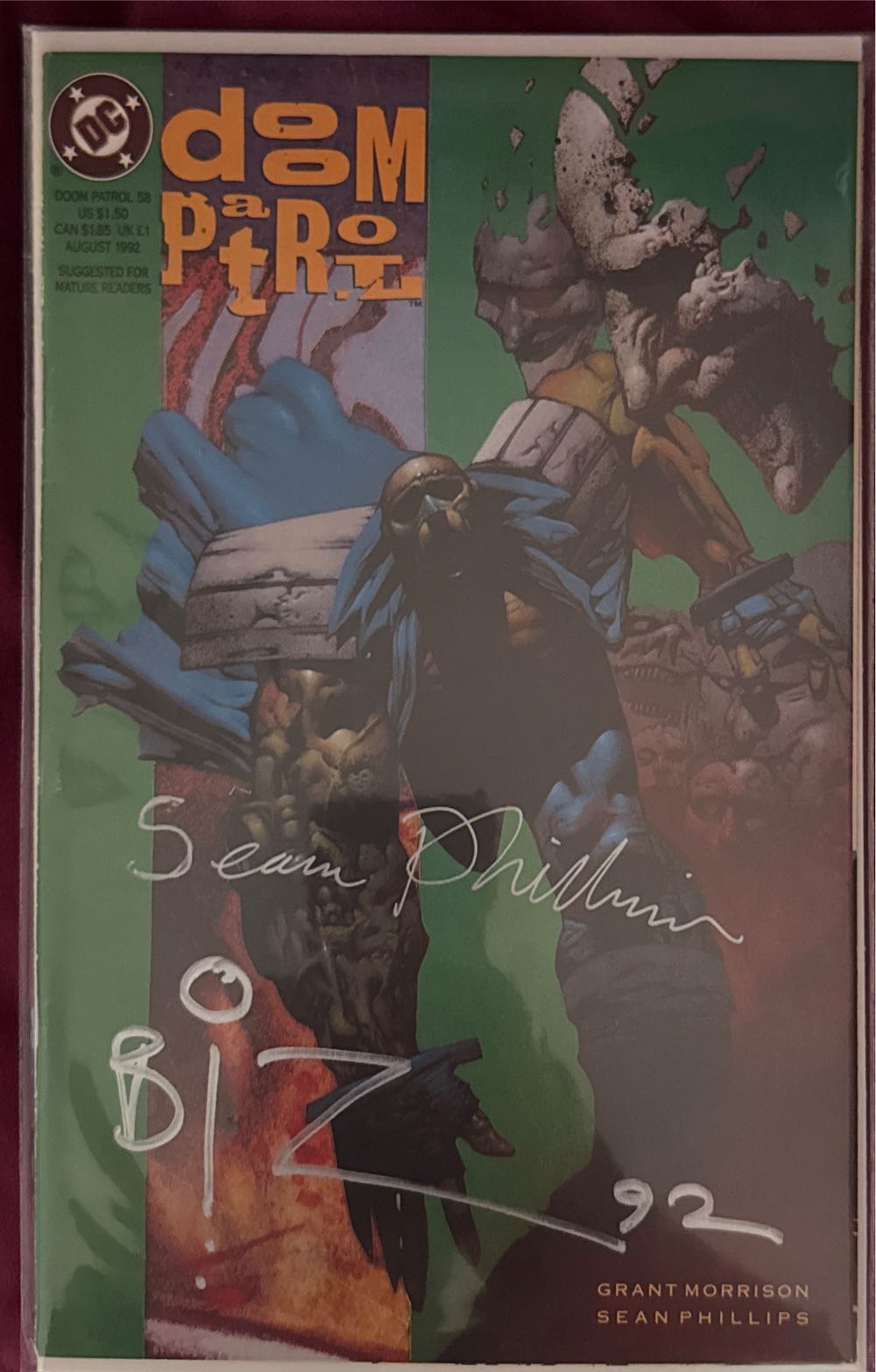 Doom Patrol - DC Comics (58 - Aug 1992) comic book collectible - Main Image 2