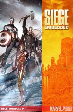 Siege: Embedded - Marvel (4 - Jul 2010) comic book collectible [Barcode 759606071449] - Main Image 1