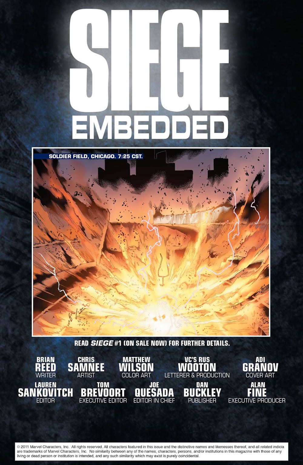 Siege: Embedded - Marvel Comics (1 - Mar 2010) comic book collectible [Barcode 75960607144900111] - Main Image 2