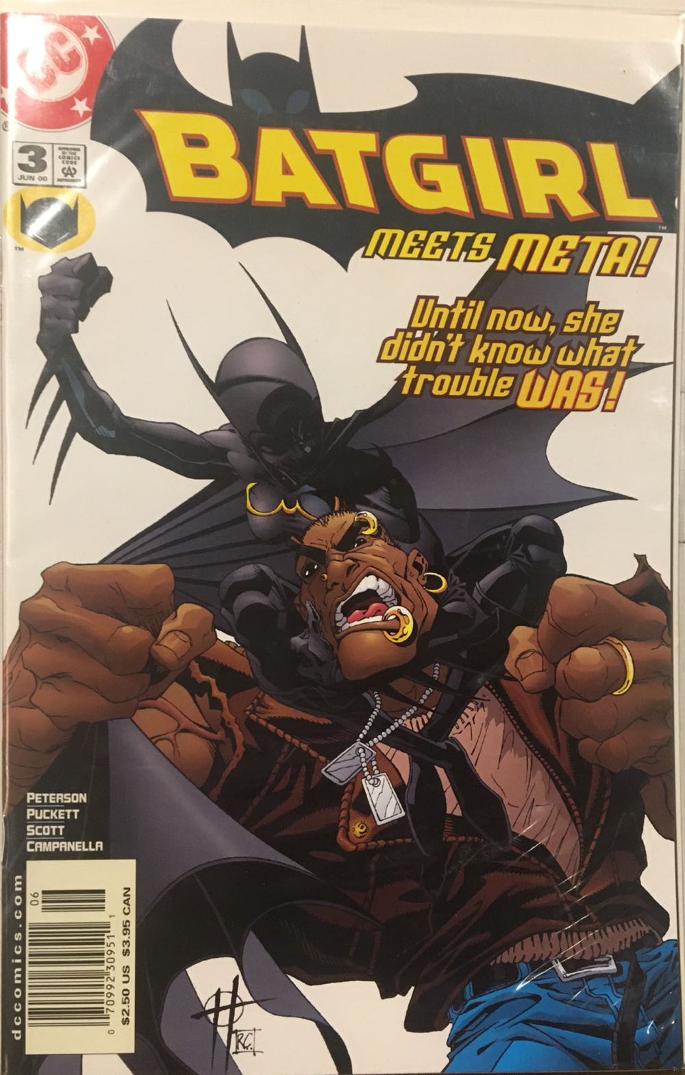 Batgirl (2000) - DC (Detective Comics) (3 - Jun 2000) comic book collectible [Barcode 761941222004] - Main Image 2