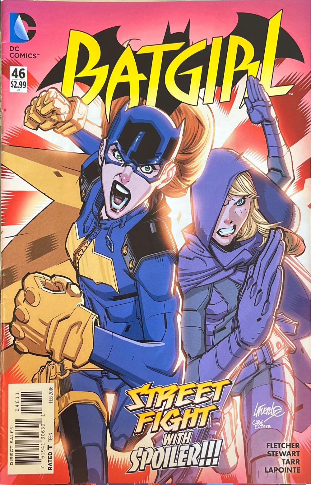 Batgirl, Vol. 4 - DC Comics (46 - Feb-16) comic book collectible [Barcode 76194130639104611] - Main Image 2