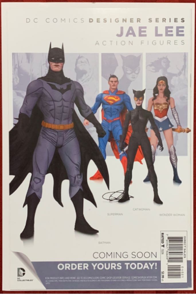 Batgirl 40 3C - DC Comics (40 - Mar 2015) comic book collectible [Barcode 76194130639104021] - Main Image 2