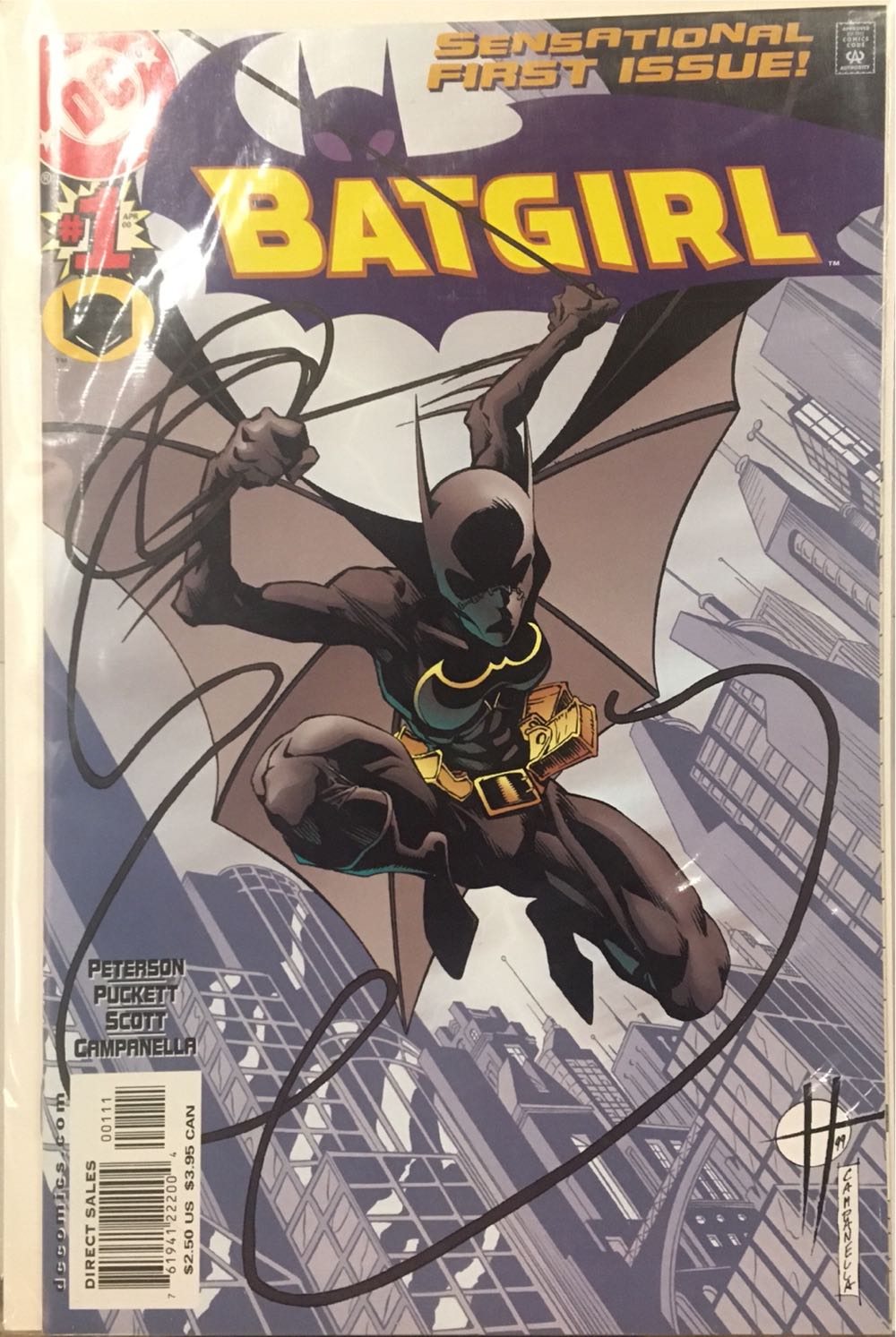 Batgirl (Vol. 1) - DC Comics (1 - Apr 2000) comic book collectible [Barcode 76194122200400111] - Main Image 2