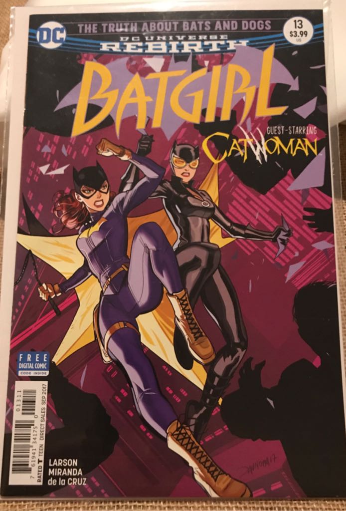 Batgirl (2016) - DC Comics (13 - Sep 2017) comic book collectible [Barcode 76194134175001311] - Main Image 1