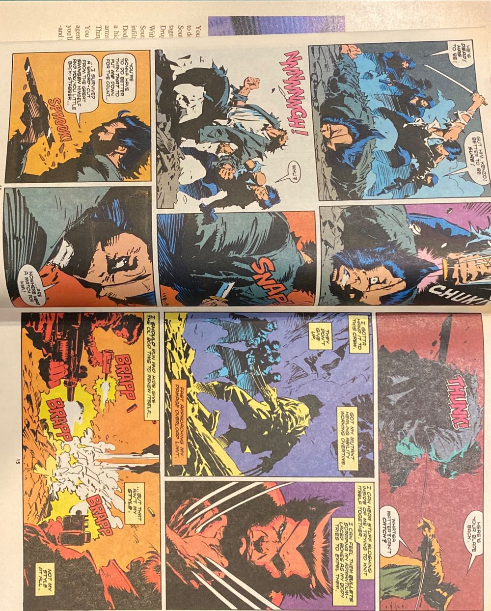 Wolverine vol. 2 - Marvel (31 - Sep 1990) comic book collectible [Barcode 071486022541] - Main Image 3