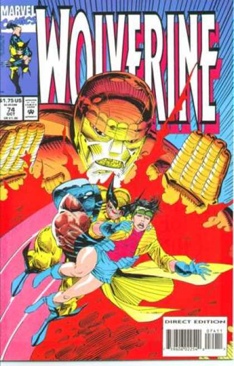 Wolverine vol. 2 - Marvel Comics (74 - Oct 1993) comic book collectible [Barcode 759606022540] - Main Image 1