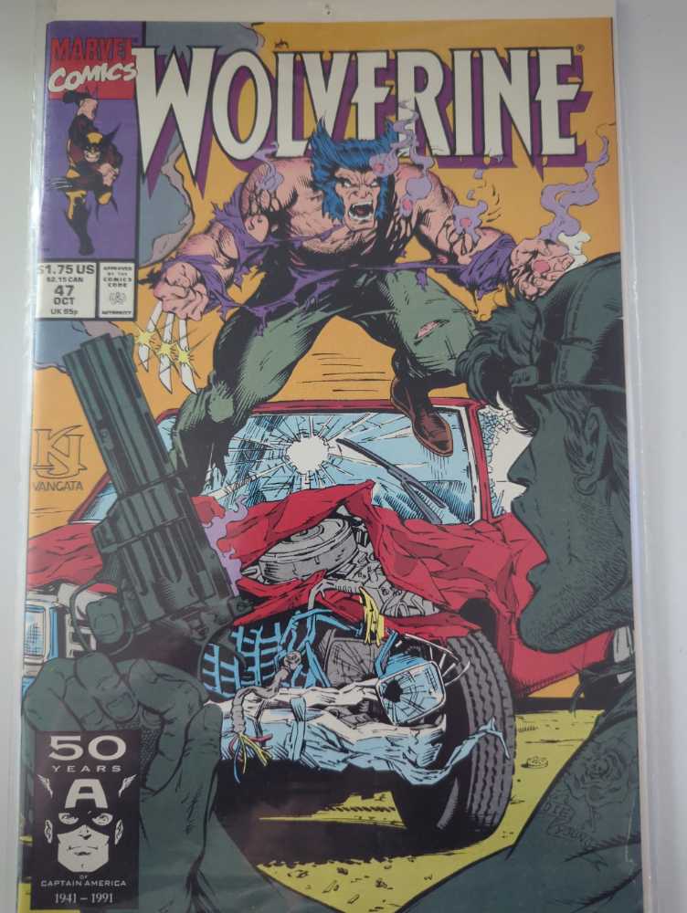 Wolverine - Marvel Comics (47 - Oct 1991) comic book collectible [Barcode 071486022541] - Main Image 2