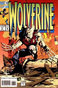 Wolverine: Vol. 2 - Marvel Comics (77 - Jan 1994) comic book collectible [Barcode 071486022541] - Main Image 1