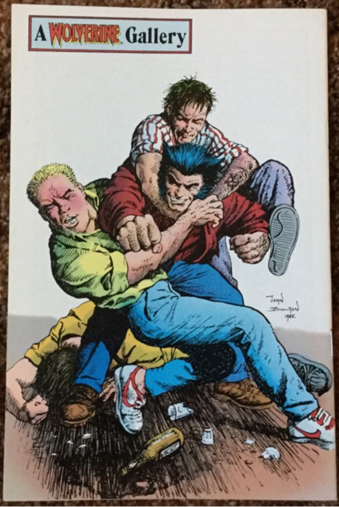 Wolverine (Vol 2) - Marvel Comics Group (5 - Mar 1989) comic book collectible [Barcode 071486022541] - Main Image 2