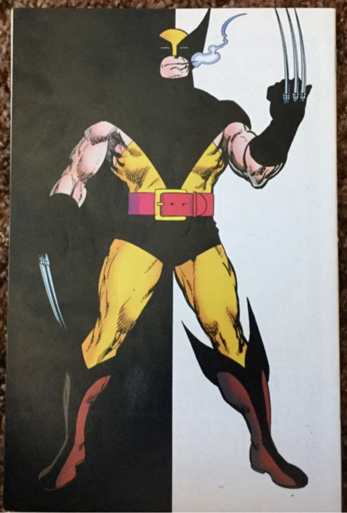 Wolverine Vol. 2 (1988) - Marvel (1 - Nov 1988) comic book collectible [Barcode 071486022541] - Main Image 2