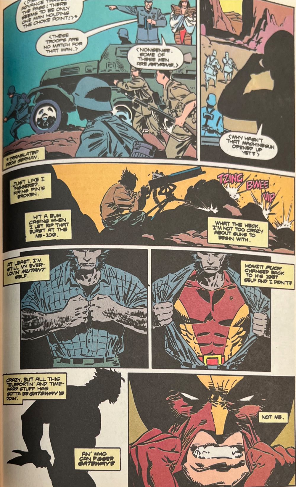 Wolverine (1988) - Marvel Comics (36 - Feb 1991) comic book collectible [Barcode 024885210484] - Main Image 3