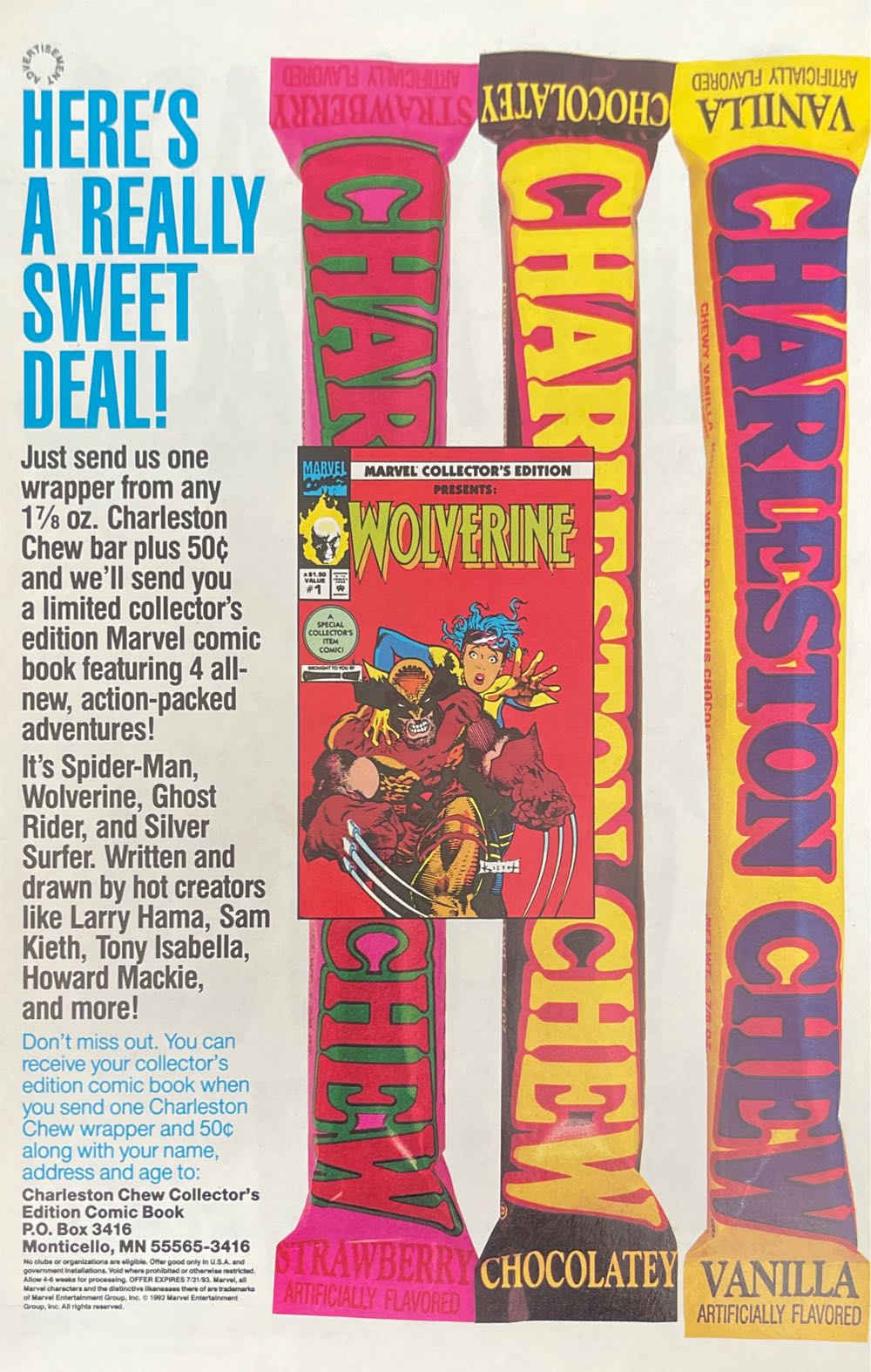 Wolverine - Marvel (62 - Oct 1992) comic book collectible [Barcode 759606022540] - Main Image 2