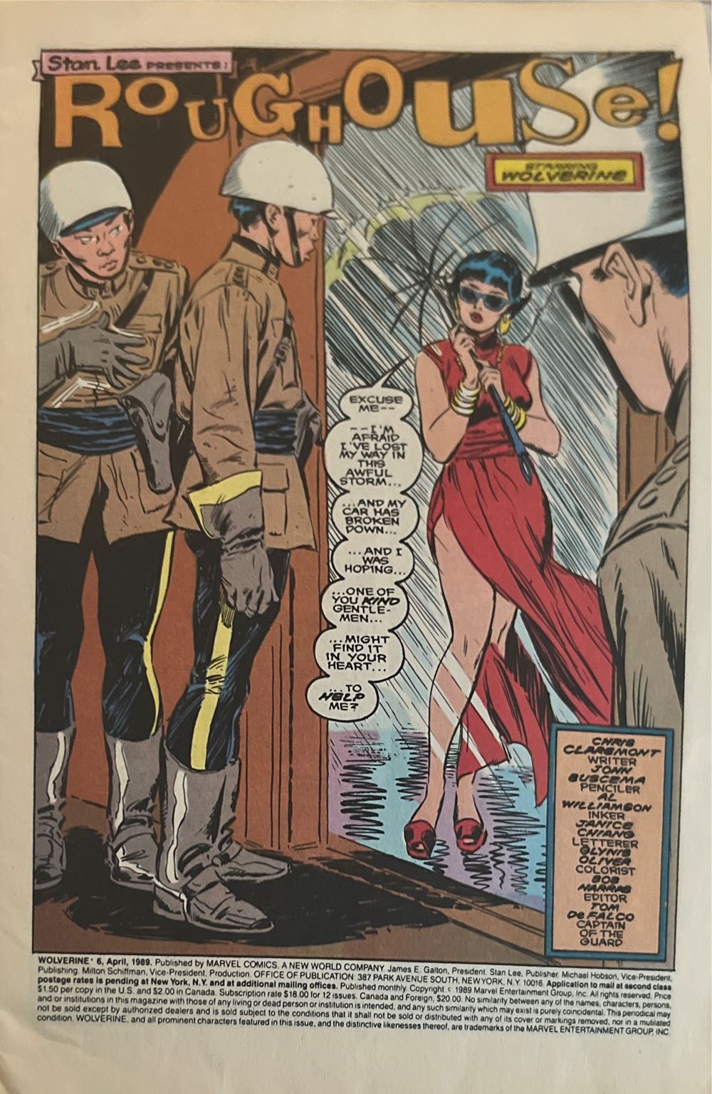 Wolverine - Marvel Comics (6 - Apr 1989) comic book collectible - Main Image 3