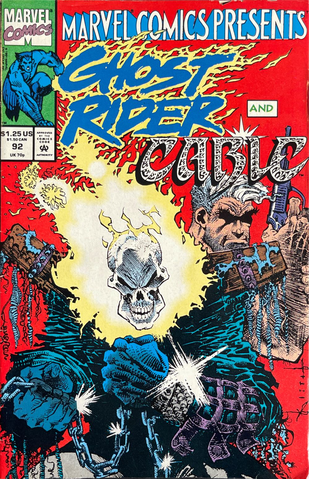 Wolverine - Marvel Comics (92 - Sep 1991) comic book collectible [Barcode 759606054589] - Main Image 2