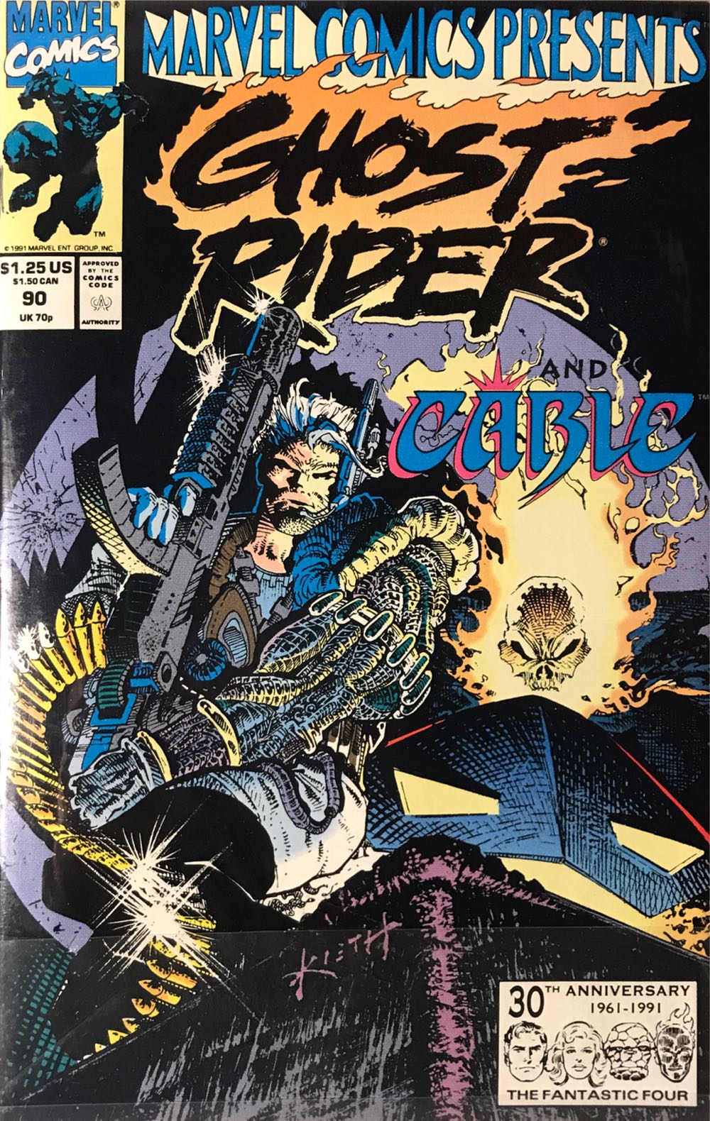 Marvel Comics Presents (1988) - Marvel Comics (90 - Dec 1991) comic book collectible [Barcode 759606054589] - Main Image 2