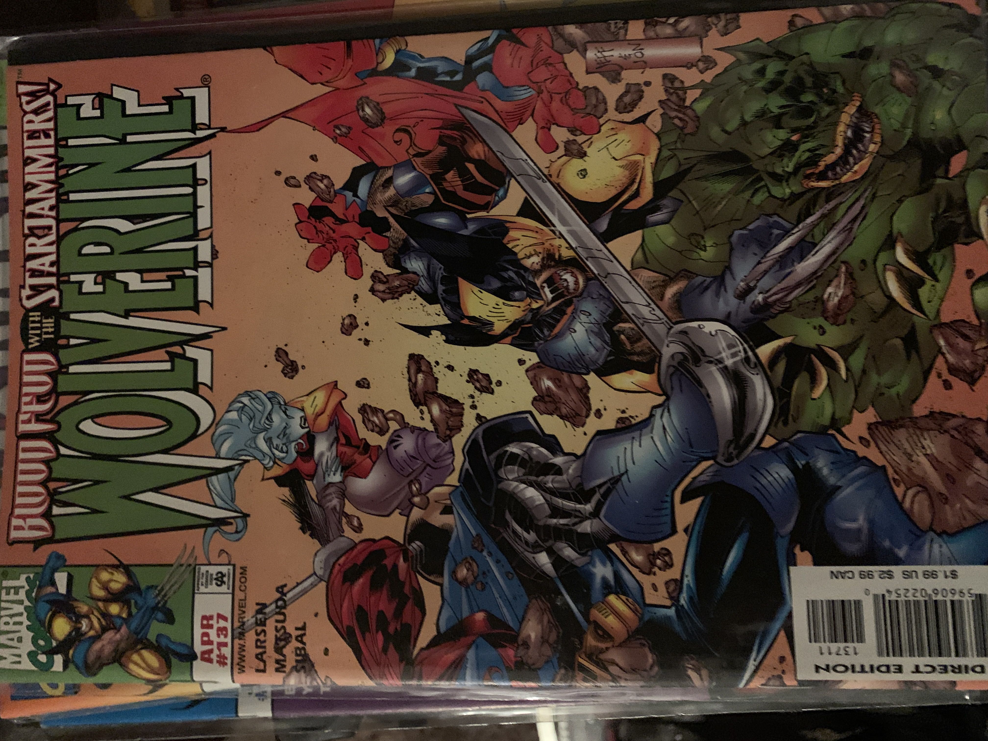 Wolverine (Vol. 2) - Marvel Comics (137 - Apr 1999) comic book collectible [Barcode 75960602254013711] - Main Image 2