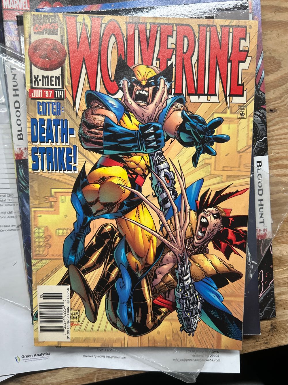 Wolverine - Marvel Comics (114 - Jun 1997) comic book collectible [Barcode 72527402254006] - Main Image 2