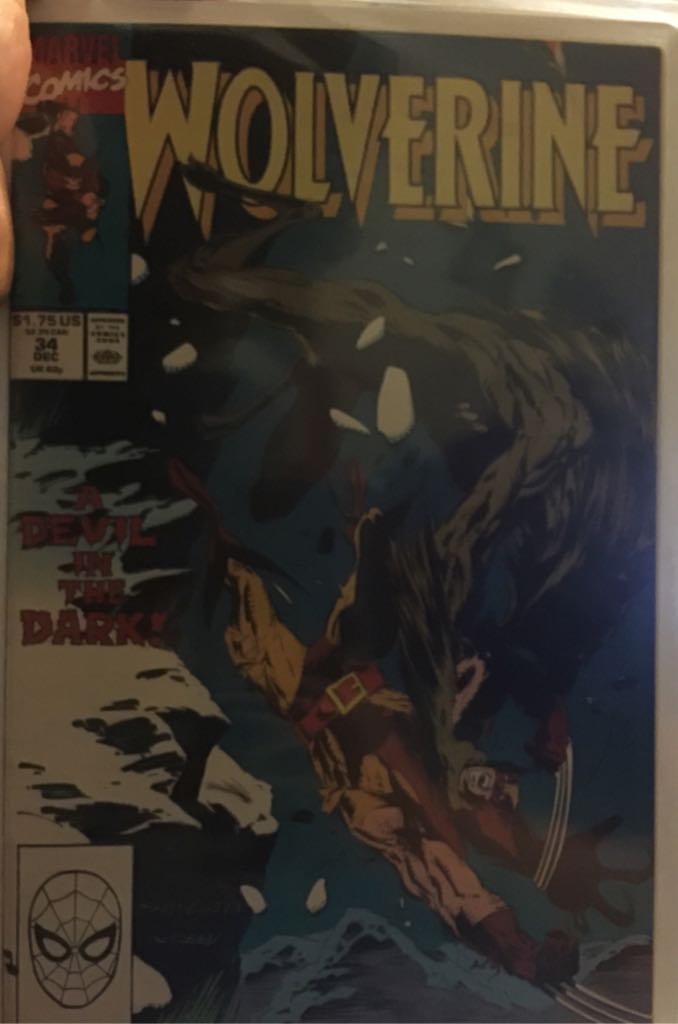 Wolverine - Marvel Comics (34 - Dec 1990) comic book collectible - Main Image 1